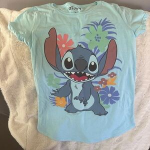Disney Blue Stitch Short Sleeve Tee